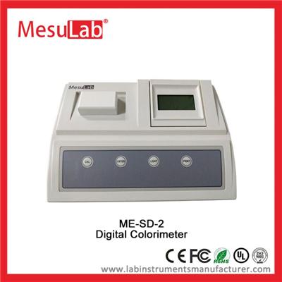 Color Measuring Device Bench Top LCD Display Liquid Solution With RS232