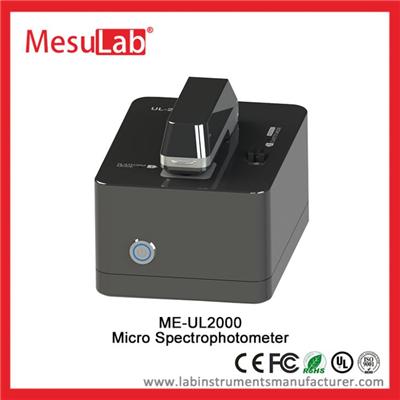 Small Volume UV VIS Spectrophotometer Auto Scanning Wavelength 190 To 850 Nm With PC Software