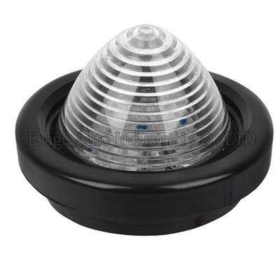 LED 2'' Beehive Sealed Decorative Light With Plug-In Connection W/ 9 LEDs + Rubber Grommet