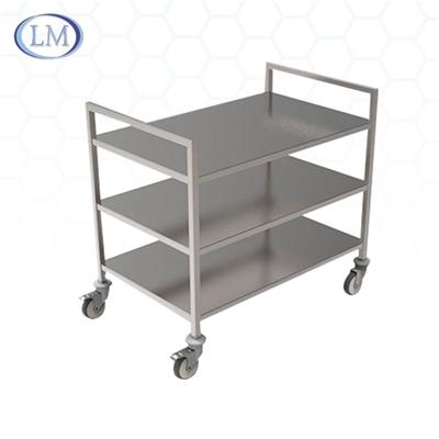 Multi-function Open Structure Stainless Steel Transport Trolley