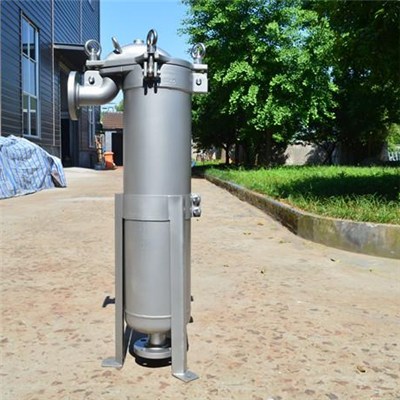 Top In Design Stainless Steel Single Bag Filter Housing Water Treatment
