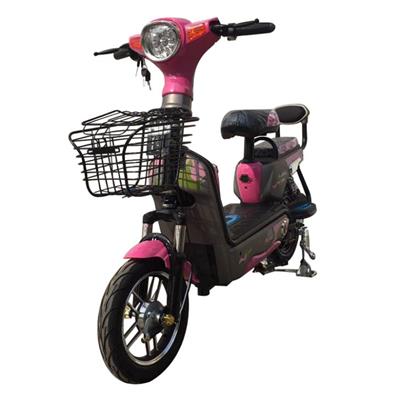 Hot Selling Portable Pink 36V Ladys Electric Scooter/E-Bike