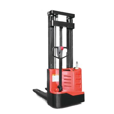 1000kg To 1500kg Capacity EP Electric Stacker With Lifting Height From 1.6M To 5.5M