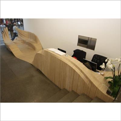 Wood Reception Desk,modern Reception Counter