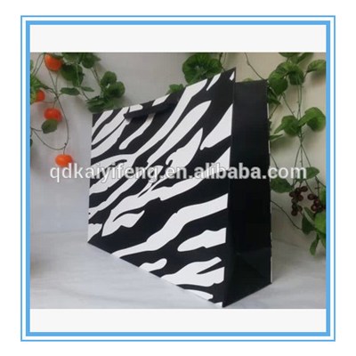 Cheaper Folding Flate Paper Shopping Bags Made In China