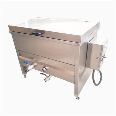 Vegetable Blancher Machine Blanching Potatoes For French Fries In Food Processing Line