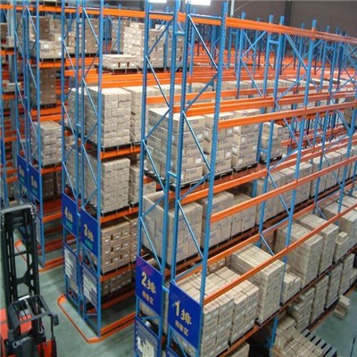 Multi-Level Warehouse Storage Rack System