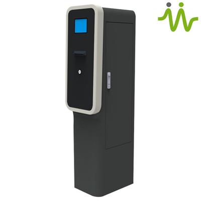 Automatic Car Parking Exit Barcode Ticket Validator Machine for Vehicle Parking Ticket Validation Control Management System on Sale