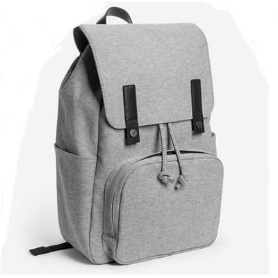 Modern Style Canvas Laptop Backpack