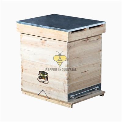 Standard 10 Frames Wooden Or Plastic Langstroth Beehive With Various Layers