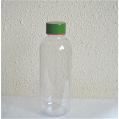 600ML Plastic Sport Water Bottle With Sealed Cap ,BPA Free Large Capacity Hiking Jar Bottle , Tumbler