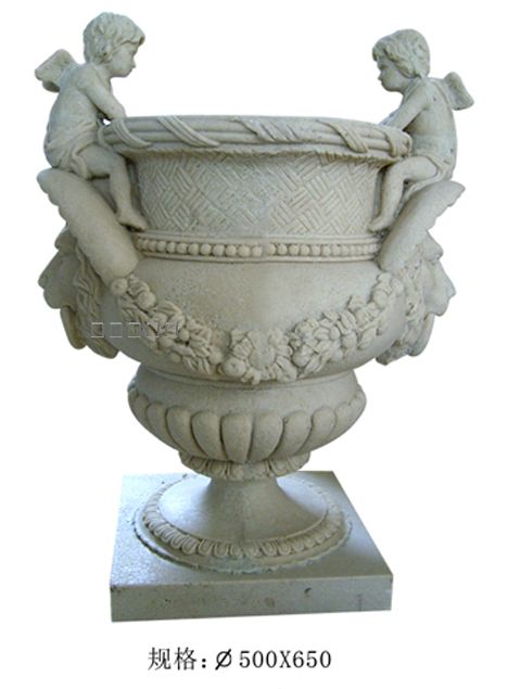 granite vase