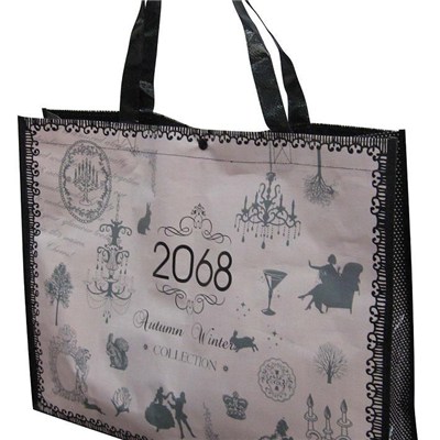 High Quality 90gsm Personalized Non Woven Tote Bag Reusable Non Woven Bags