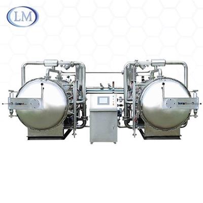 Two Pots Water Immersion Retort/autoclave/sterilizer/sterilization Machine