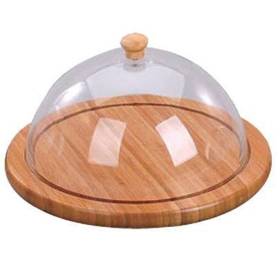Bamboo Cheese Board With Dome