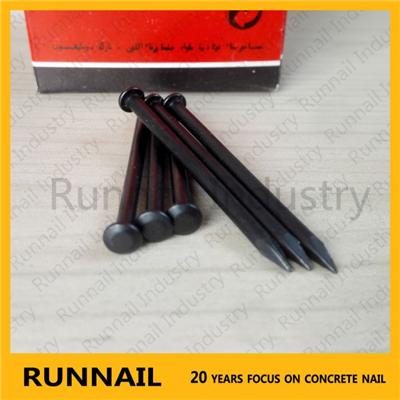 Black Concrete Steel Nails With Holland Quality, Black Surface, Strong Rust-proof, Shrink Packing, Rich Experiences, Good Supplier