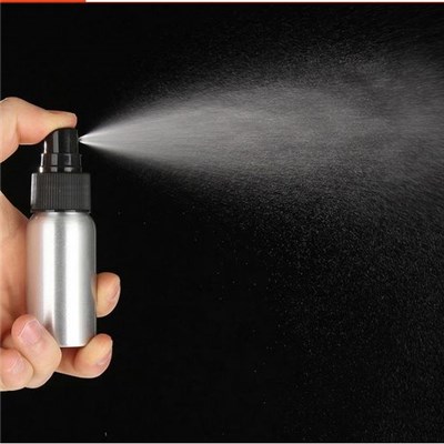 30ml 50ml 100ml Aluminium Spray Atomiser Bottle Refillable Empty Bottles Black Pump Atomizer For Cosmetic Packaging Tool