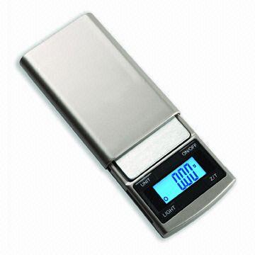 Slim Digital Pocket Scale With Counting Featureby 0.01g