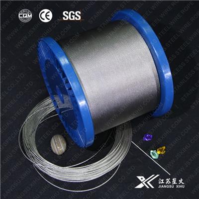 1x7 Steel Wire Ropes,304,316,316L,0.8mm Steel Wire Cables,automobile Brake Cables,power Window Cables