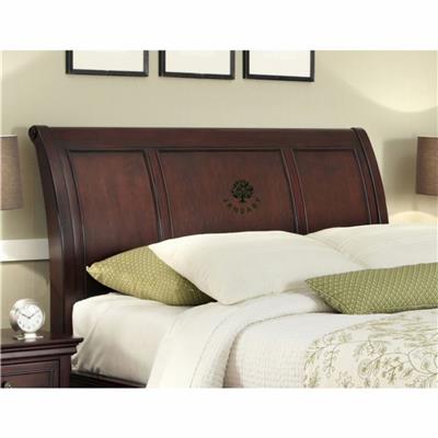 Wood Bed Headboards And Frame In King Queen Twin Size For Hotel Apartment
