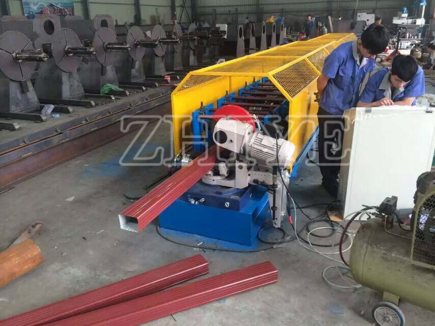 Steel Round Down Pipe Cold Forming Machinery