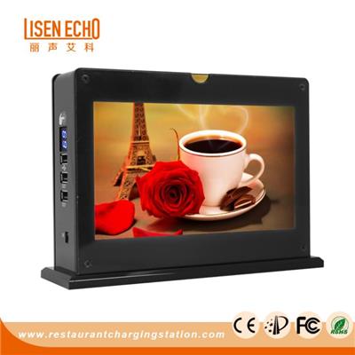 Restaurant Menu Power Bank Desktop Video Player 20000mah