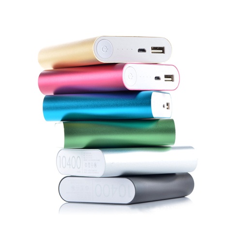 High quality metal portable power bank 10400mah for cell phone
