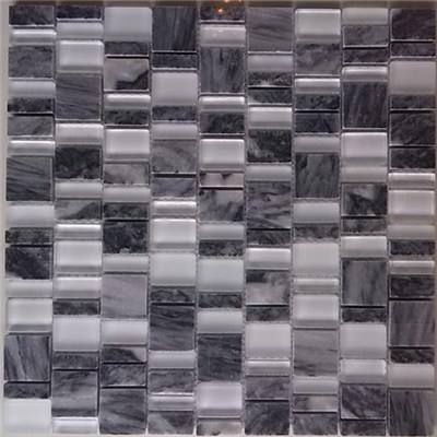 Interior Wall Decorative Stone And Glass Tile Mosaic