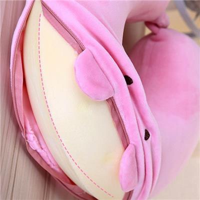 Comfortable Cotton Fabric Memory Foam Baby Neck Support Pillow