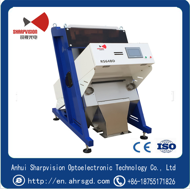 Color Sorter Machine for rice/grain/seeds/Peanut almond nuts color sorter