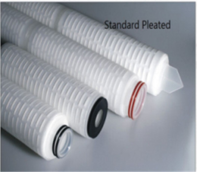 PP/PVDF/PTFE Pleated membrane filter cartridges