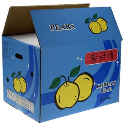 Single/double Flute Paper Carton With General/four Colors Printing Boxes In Corrugated Paper For Fresh Apple