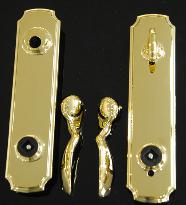 AAMA standard PVD Luxury handle set for door/ER-DH-012