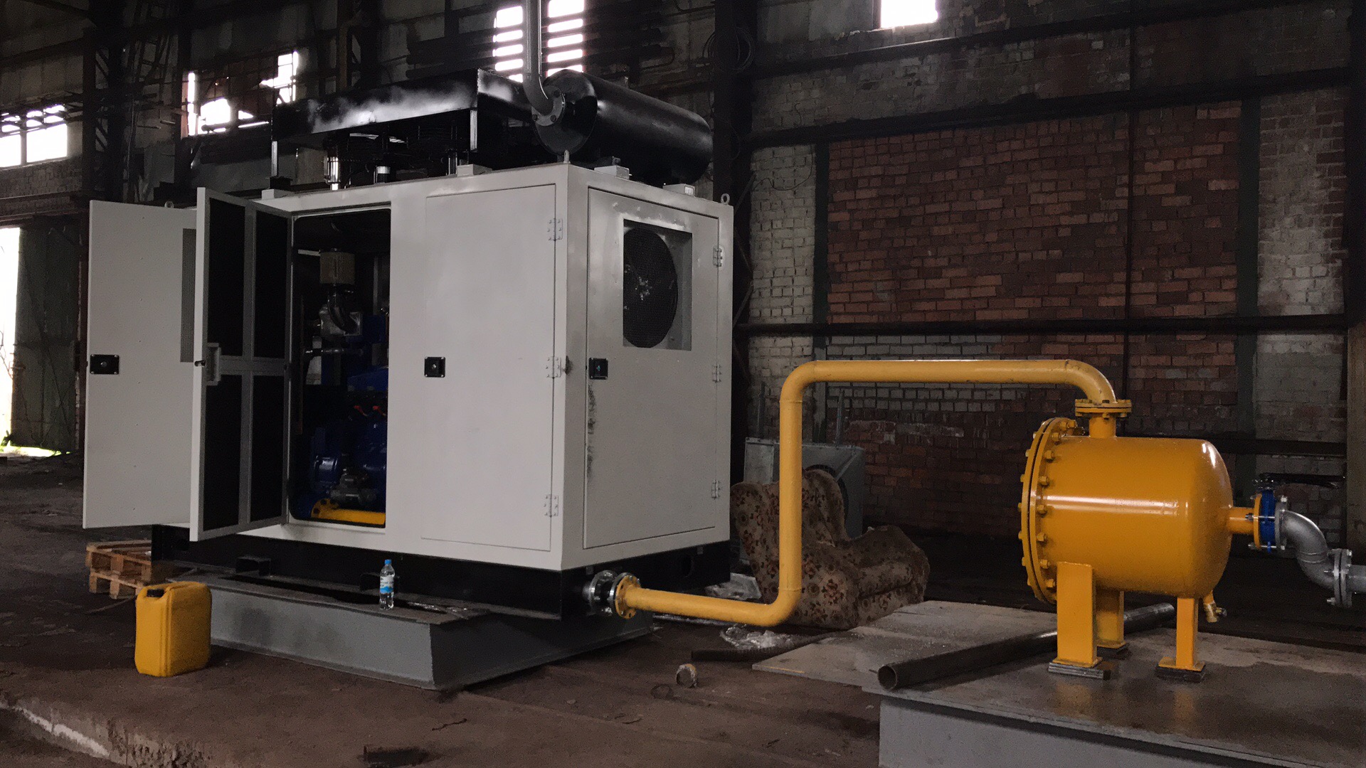100kW natural gas generator set from NPT