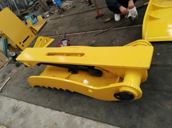 excavator hydraulic thumb grapple fit with bucket