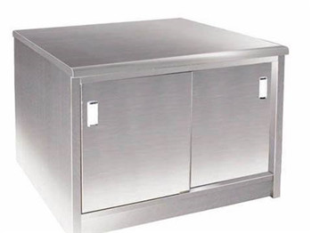 Customer-designed Stainless Steel Cabinet with removable panel, meet with NSF standard
