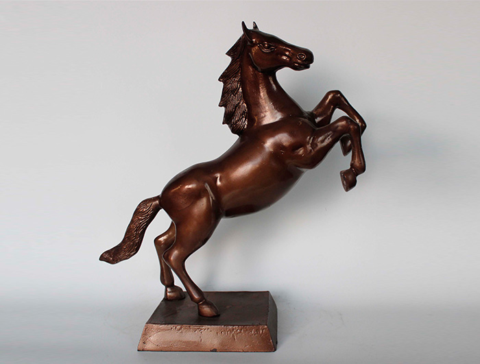 Bronze Color Horse Statue