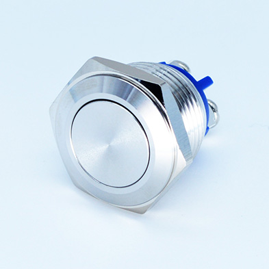 16mm On-Off momentary 3A 250VAC  metal push button switches