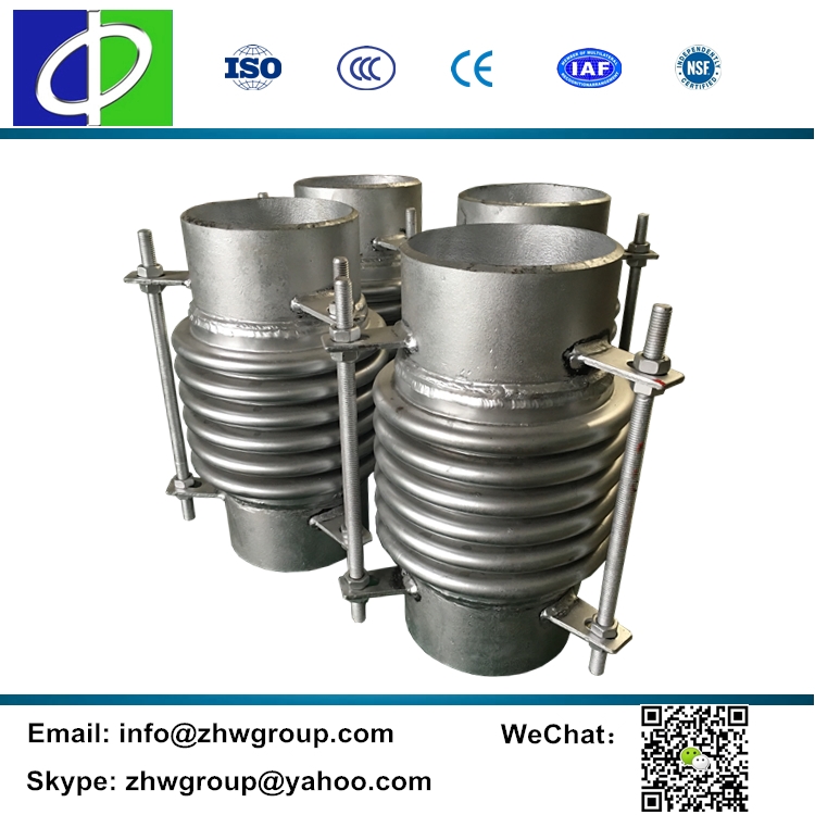 Flange bellows type metal expansion connectoe ss expansion joint