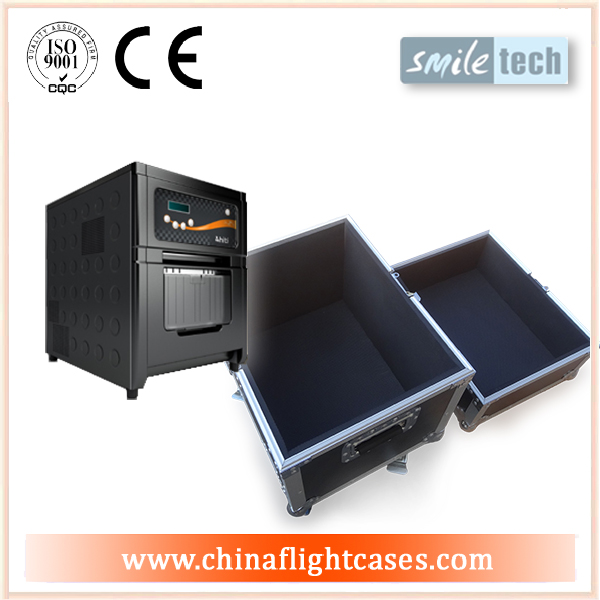 Portable printer flight case for HITI720L with caster board