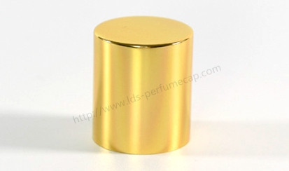 Silver golden plastic perfume lid