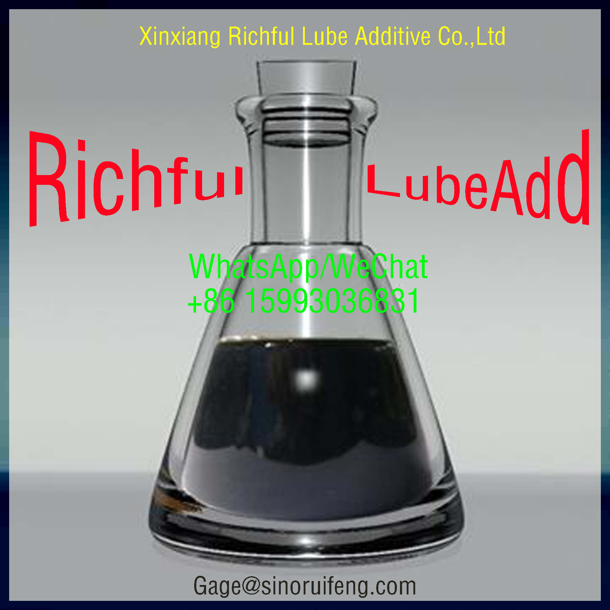 TBN400 Richful Lubricant Additives Detergent Calcium Sulfonate  RF1106D