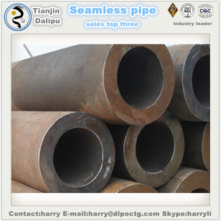 seamless pipes for fluid transport or machine structure