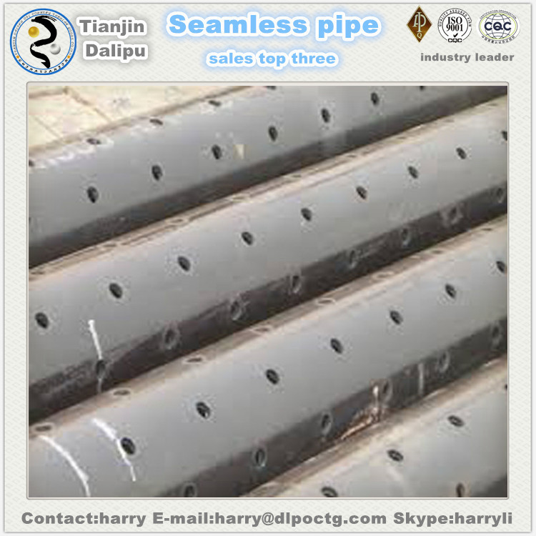 crude oil drilling equipment well screen hdpe slots pipe