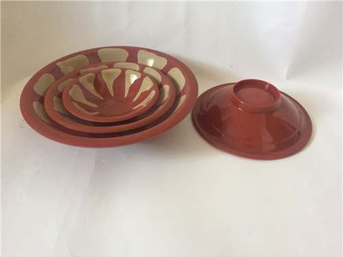 customer design round Arab melamine bowl/Excessive penetration bowl/ plastic deep plate