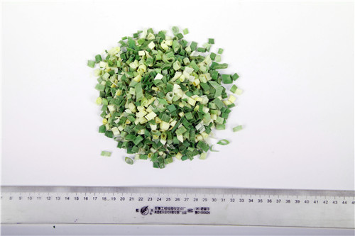 Pure green Herbs Freeze-Dried Spring onions /Allium fistulosum L with Kosher certification