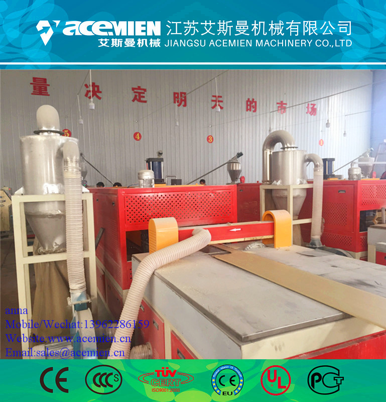 Plastic PVC door board/wall panel extrusion production line