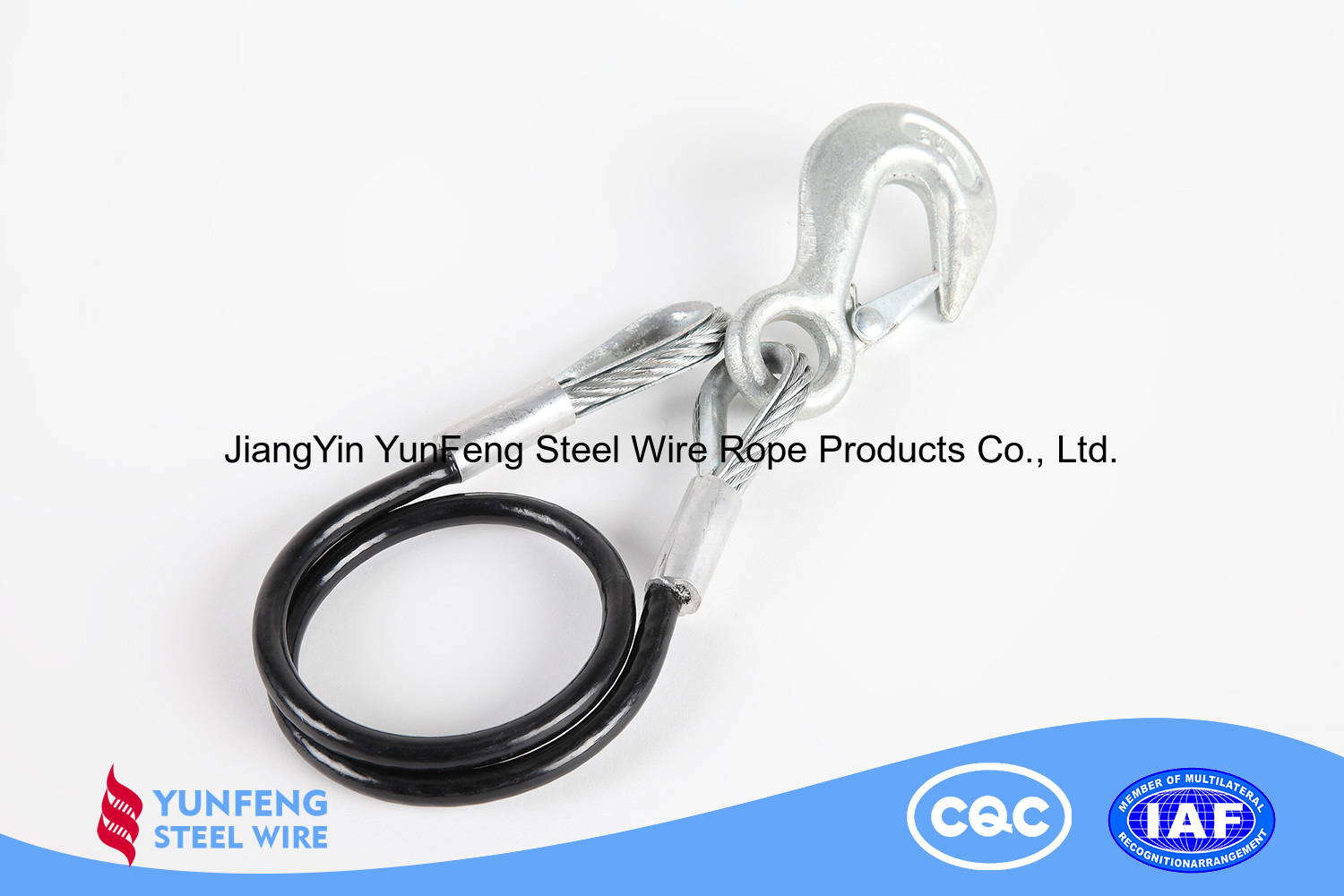 Hot-dip Galvanized Coated with PU High Carbon Steel Wire Rope for Aviation