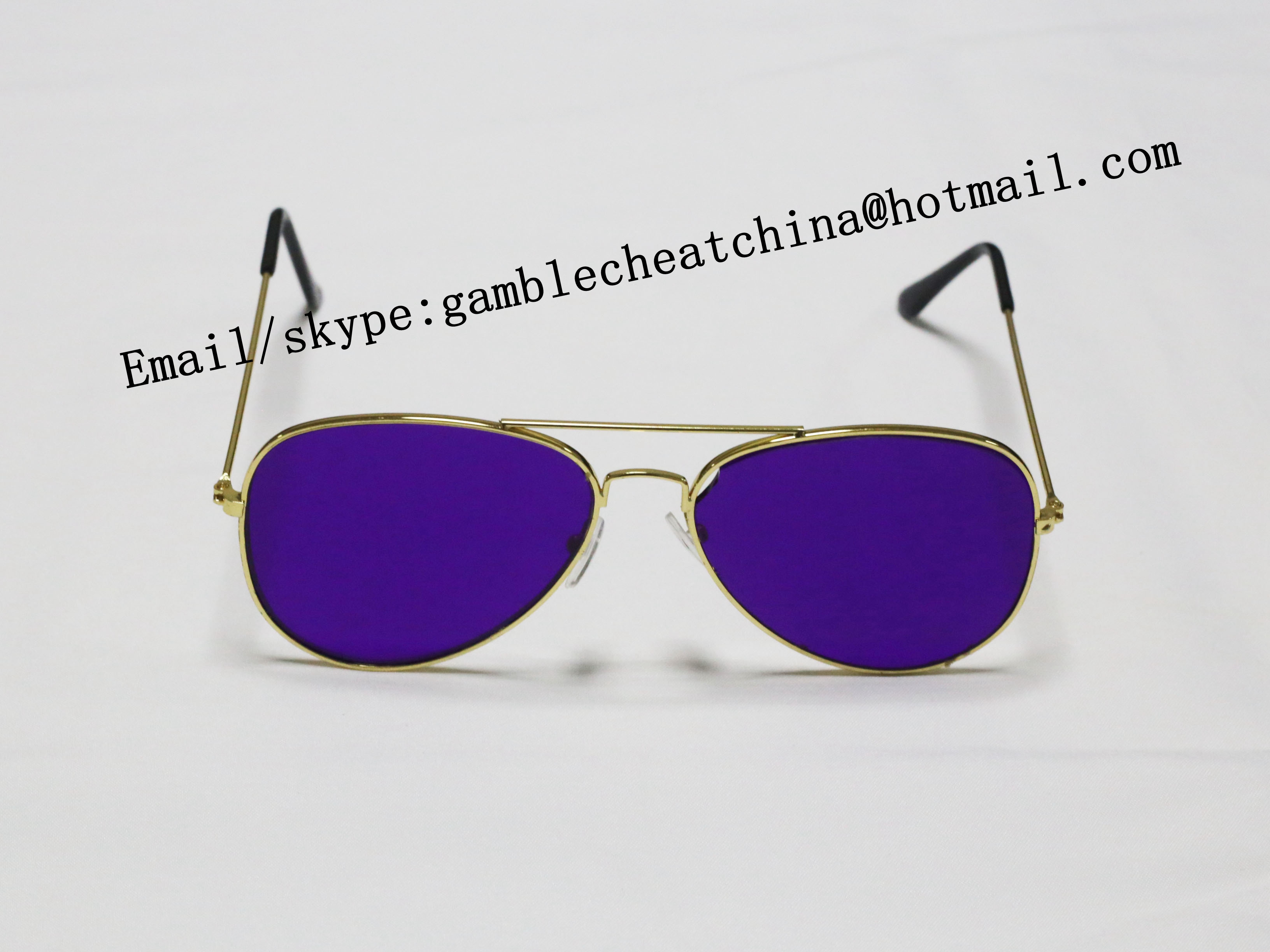 UV perspective sunglasses/invisible ink/cards cheat/poker cheating device/casino cheat/magic trick/luminous marked cards