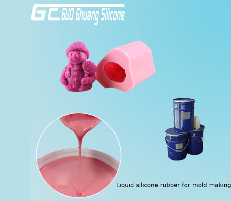 Low price rtv-2 silicone rubber with hardener for candle soap mould making 